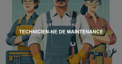 TECHNICIEN-NE DE MAINTENANCE
