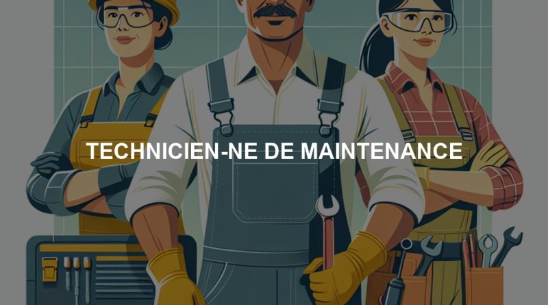 TECHNICIEN-NE DE MAINTENANCE
