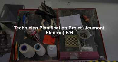Technicien Planification Projet (Jeumont Electric) F/H