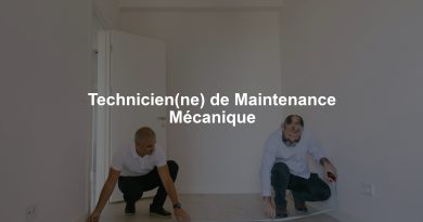 Technicien(ne) de Maintenance Mécanique