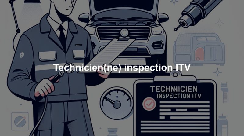 Technicien(ne) inspection ITV