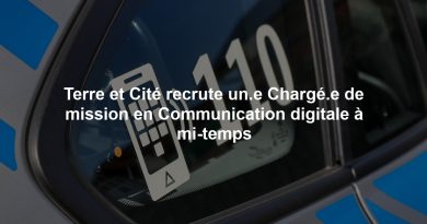 Terre et Cité recrute un.e Chargé.e de mission en Communication digitale à mi-temps Terre et Cité recrute un.e Chargé.e de mission en Communication digitale à mi-temps