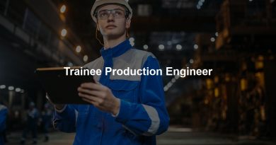 Trainee Production Engineer