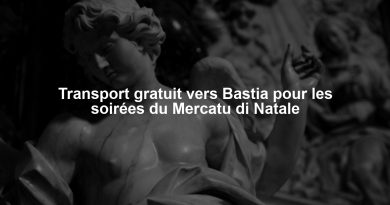 Transport gratuit vers Bastia pour les soirées du Mercatu di Natale