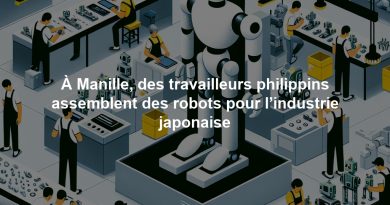 À Manille, des travailleurs philippins assemblent des robots pour l’industrie japonaise
