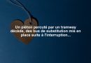 Un piéton percuté par un tramway décède, des bus de substitution mis en place suite à l'interruption du trafic à Roubaix