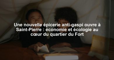 Une nouvelle épicerie anti-gaspi ouvre à Saint-Pierre : économie et écologie au cœur du quartier du Fort