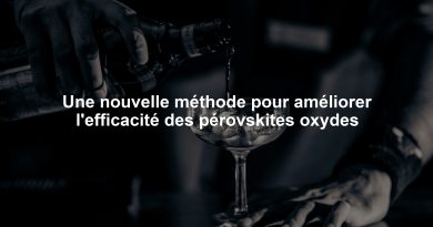 Une nouvelle méthode pour améliorer l'efficacité des pérovskites oxydes