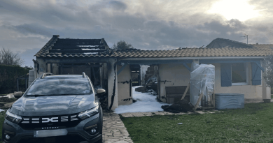 Un incendie ravage une maison en Vendée, deux corps retrouvés à l'intérieur.