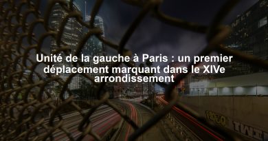 Unité de la gauche à Paris : un premier déplacement marquant dans le XIVe arrondissement