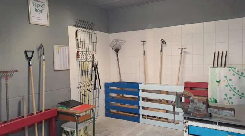 Info Tours | Plus de 60 outils de jardinage à emprunter au même endroit : une outillothèque ouvre à Ballan-Miré