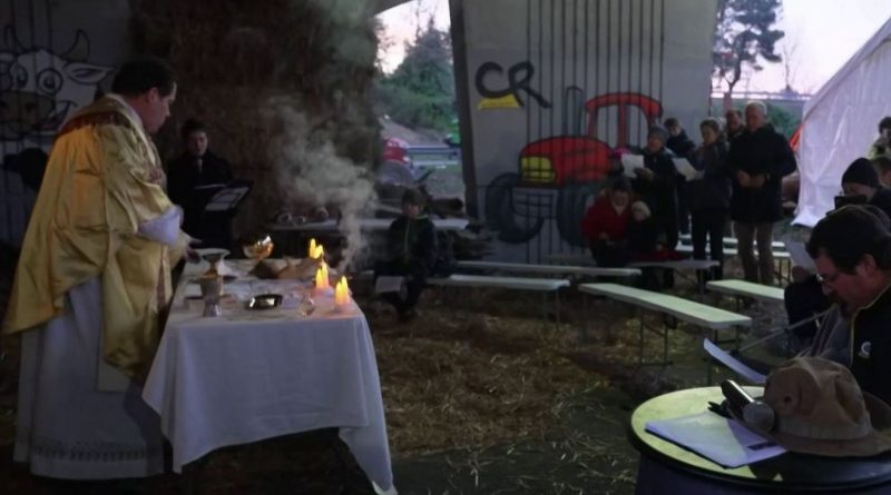 Noël sur l’A63 : mobilisation des agriculteurs en pleine période festive