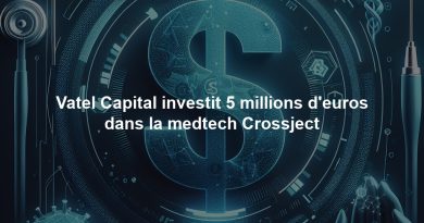 Vatel Capital investit 5 millions d'euros dans la medtech Crossject