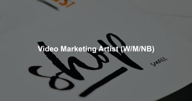 Video Marketing Artist (W/M/NB)