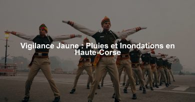 Vigilance Jaune : Pluies et Inondations en Haute-Corse