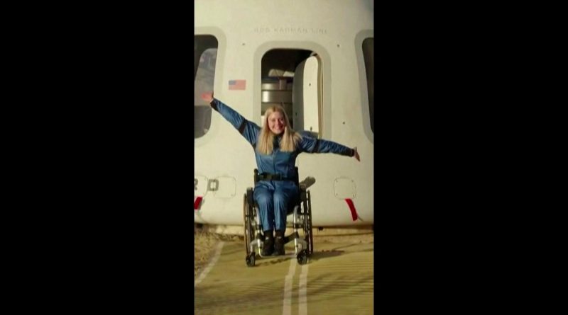 Michaela Benthaus, première personne en fauteuil roulant à voyager dans l'espace