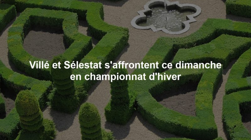 Villé et Sélestat s'affrontent ce dimanche en championnat d'hiver