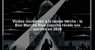 Visites nocturnes à la lampe torche : le Bon Marché Rive Gauche révèle ses secrets en 2026