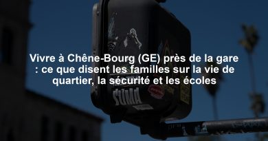 Vivre à Chêne-Bourg (GE) près de la gare : ce que disent les familles sur la vie de quartier, la sécurité et les écoles