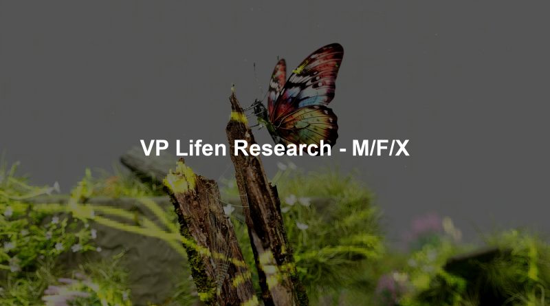 VP Lifen Research - M/F/X