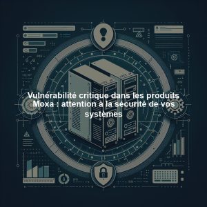 Vulnérabilité critique dans les produits Moxa : attention à la sécurité de vos systèmes