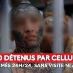 100 détenus par cellule : enfermement total, sans contact