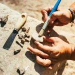 Un garçon de 11 ans trouve des outils préhistoriques de 450 000 ans avec son grand-père