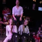 Le show de voltige équestre à Geneuille (2) avec Jérôme Sefer, Michel Tournier et Coralie - ICI