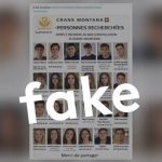 Incendie à Crans-Montana : des fausses informations circulent sur les réseaux sociaux