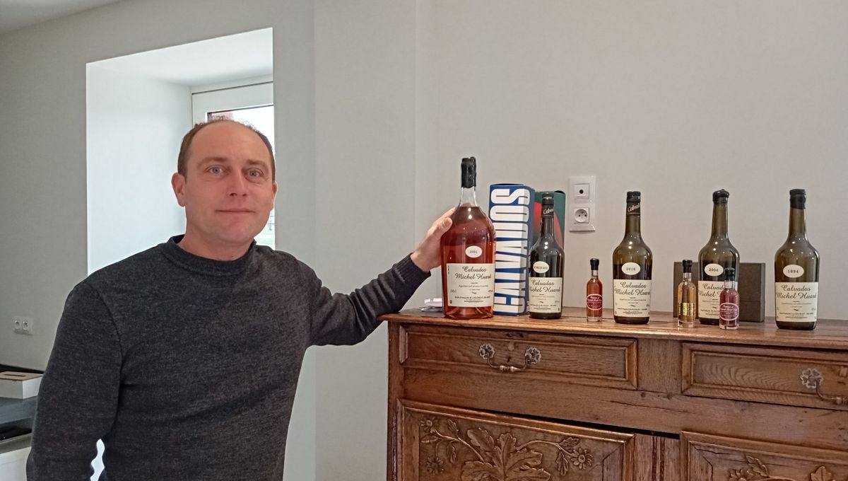 Jean-François Guillouet-Huard, producteur de Calvados, met en avant son savoir-faire