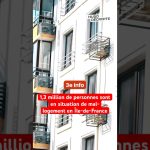 1,3 million de mal-logés en Île-de-France : un état alarmant