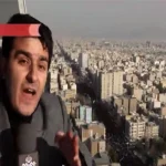 Un reporter en Iran était-il présent dans l'hélicoptère survolant les manifestations ?