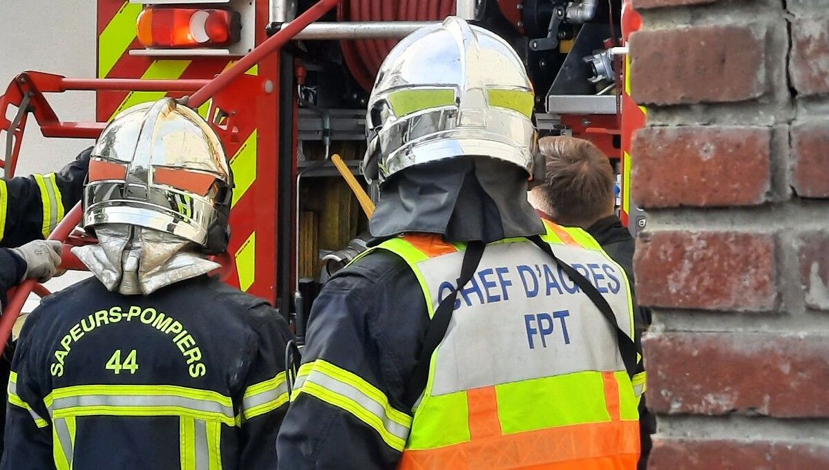 Incendie dans une maison le soir du Nouvel An dans le pays de Retz : une famille évacuée