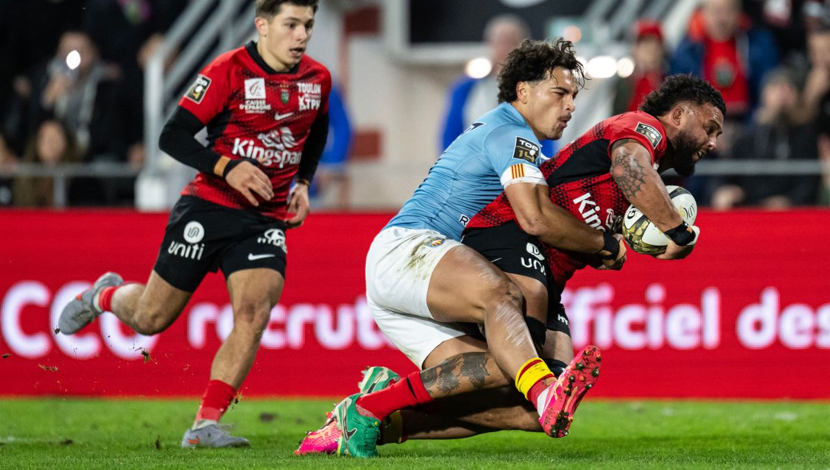 Top 14 : l'USAP résiste face à Toulon avant de s'incliner en seconde période