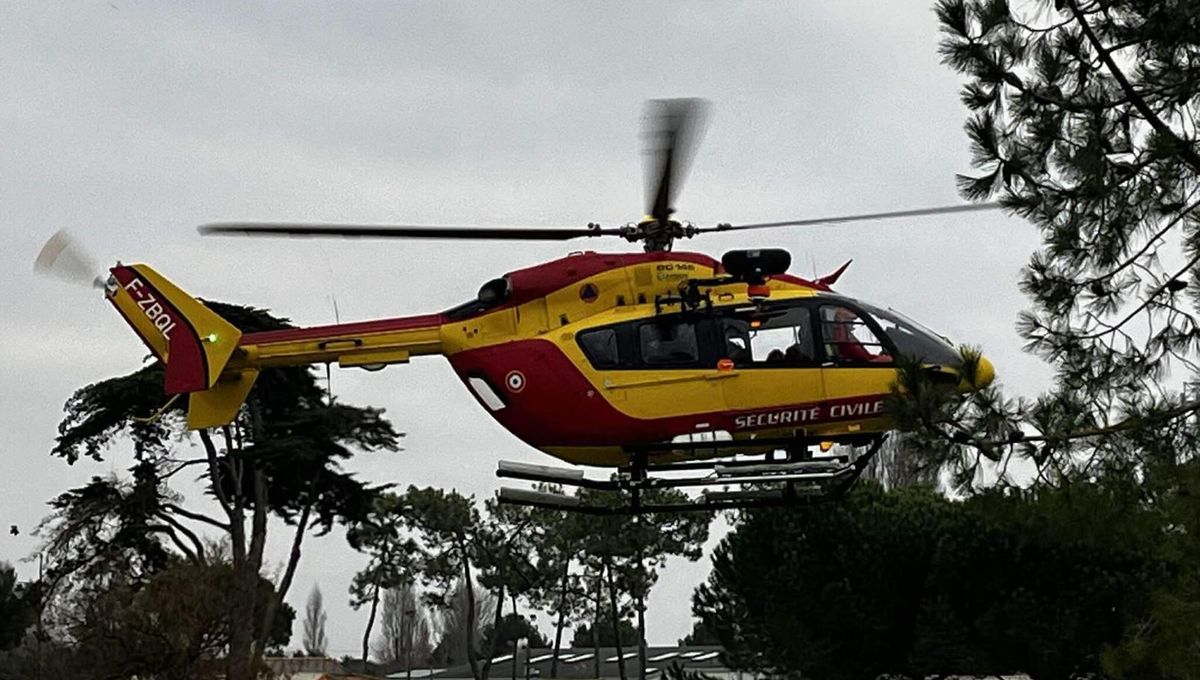 Sauvetage à l’Île Madame : les secours attendaient un bateau, c’est l’hélicoptère Dragon 17 qui arrive