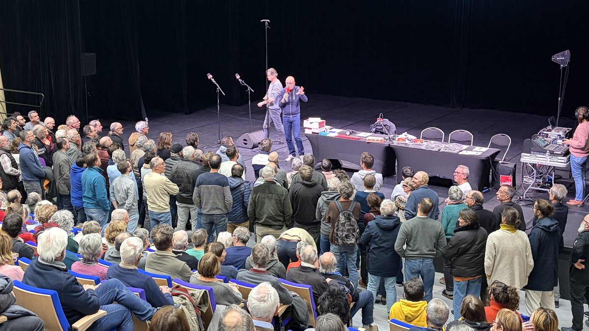 Le Jeu des 1 000 euros enregistre une émission à Bagnols-sur-Cèze devant une salle comble