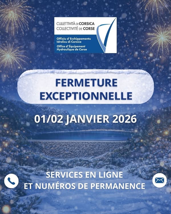 OEHC : l’Office d’Équipement Hydraulique de Corse au cœur de la gestion de l’eau insulaire