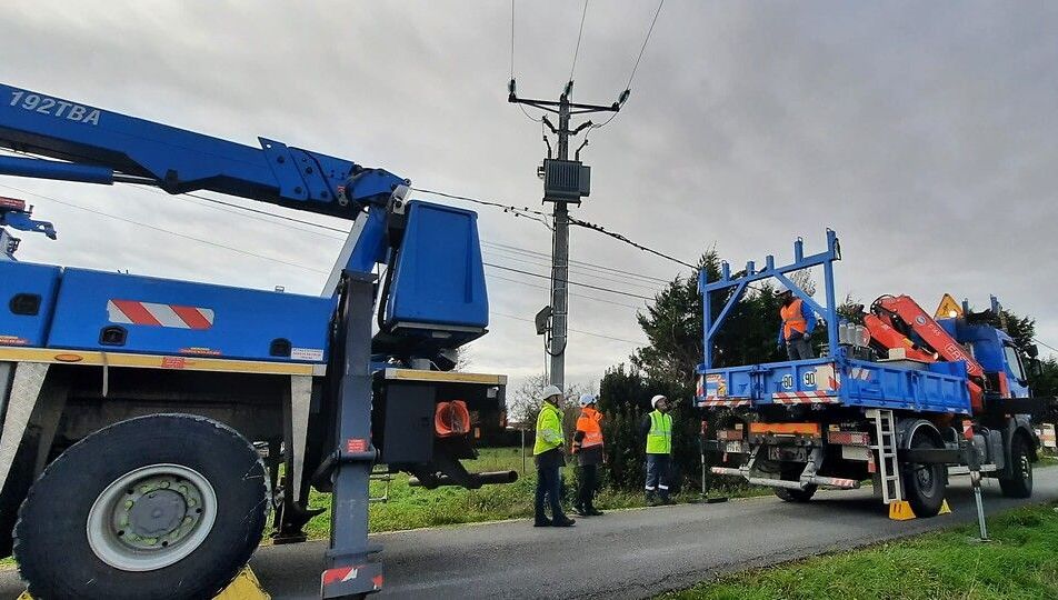 Enedis en Bretagne se prépare aux coupures d'électricité provoquées par la tempête Goretti