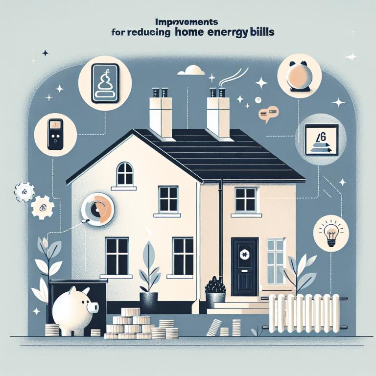 Améliorations pour réduire les factures d&rsquo;énergie domestique