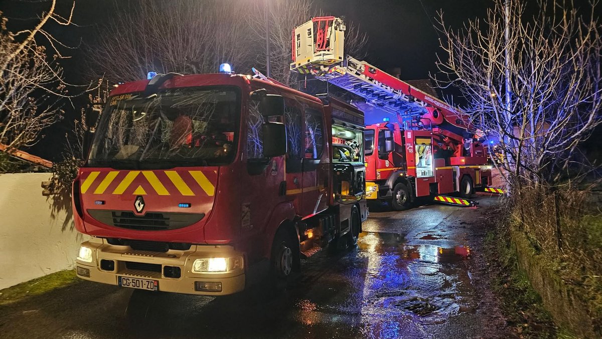 Incendie électrique et feu de cheminée : 7 personnes hospitalisées, pompiers mobilisés samedi soir