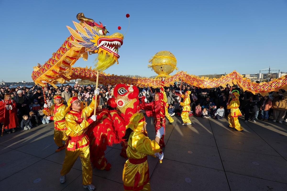 Bordeaux : célébration du Nouvel An chinois le 22 février