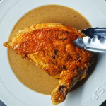 Poulet au panais et salade trévise : la recette signée Jesse Jenkins