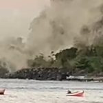 Un effondrement au Prêcheur après un séisme de magnitude 5,7