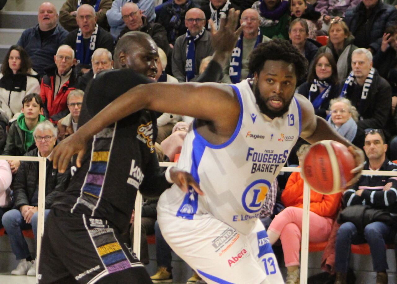 Basket-ball (Nationale 1) : Fougères s’impose face à Angers et consolide sa position