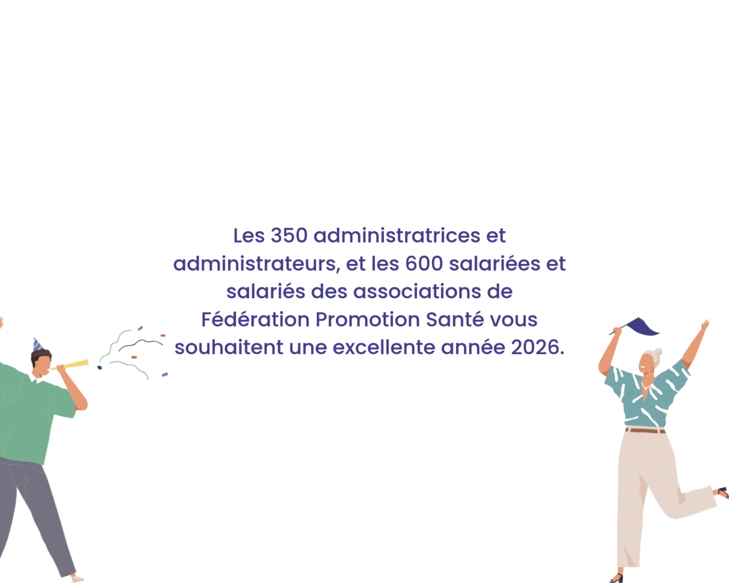 Promotion Santé Corse souhaite une année 2026 riche en santé et solidarité pour tous.