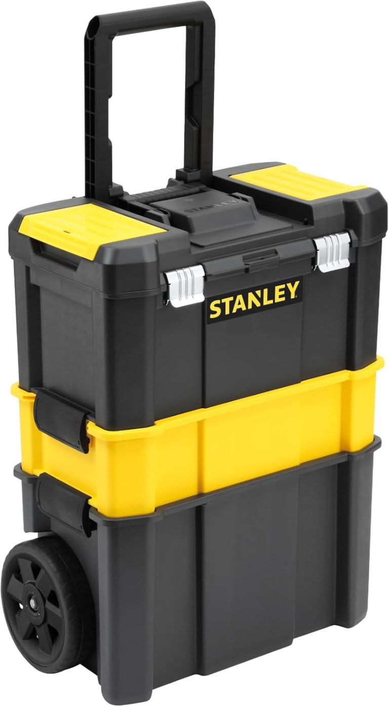 STANLEY Boîte à outils roulante essentielle, unités empilables 3-en-1, solution d’outils portable, STST1-80151 – Pourquoi ce produit mérite votre attention