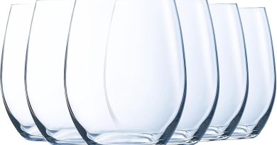 Luminarc – Collection Menades – 6 verres à eau 36 cl – Fabriqués en France – Emballage renforcé – Le détail qui change tout au quotidien