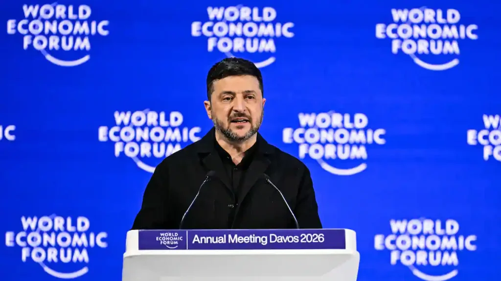Davos : Zelensky alerte sur une Europe «fragmentée» face à Trump