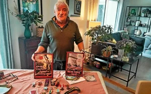 À Lannion, Gilles Simon raconte l’histoire de son père, héros de la France libre… pour son fils et ses petits-enfants