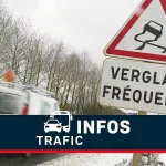 Verglas sur toute la Bretagne : redoublez de prudence, le phénomène pourrait s’amplifier au petit matin ce lundi